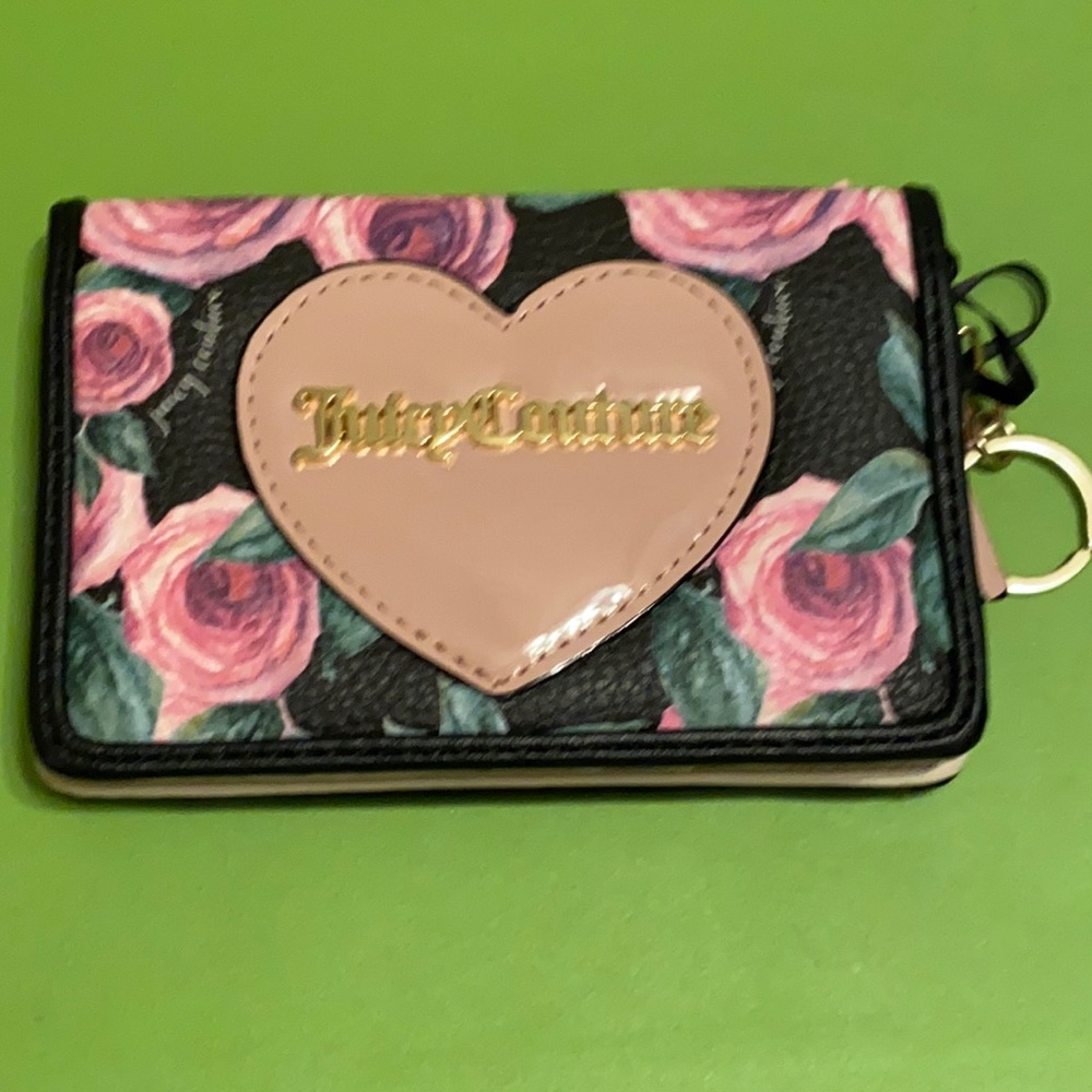 Juicy Courure Heart and Floral Wallet